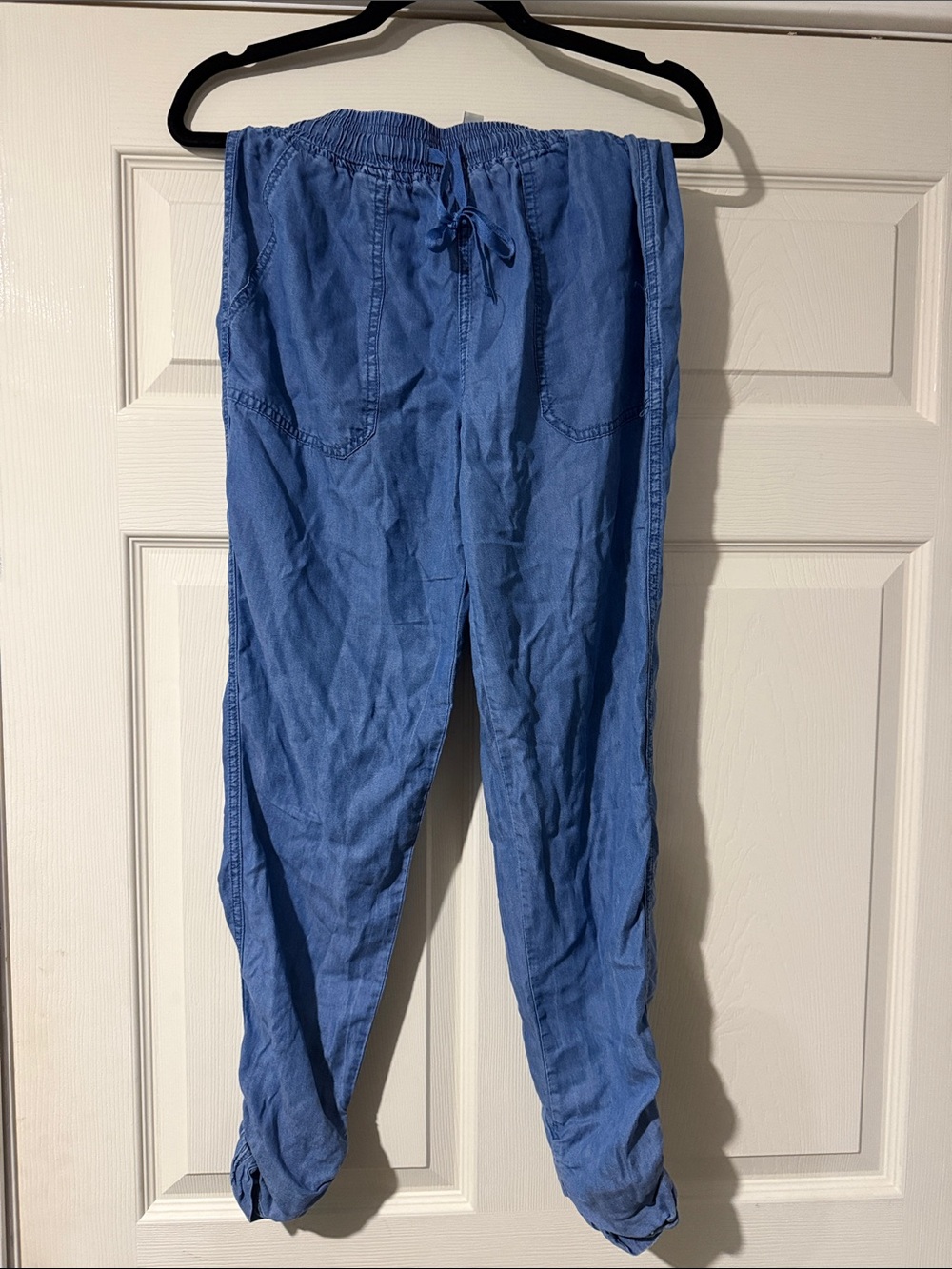 Thread & Supply Blue Elastic Waist Joggers